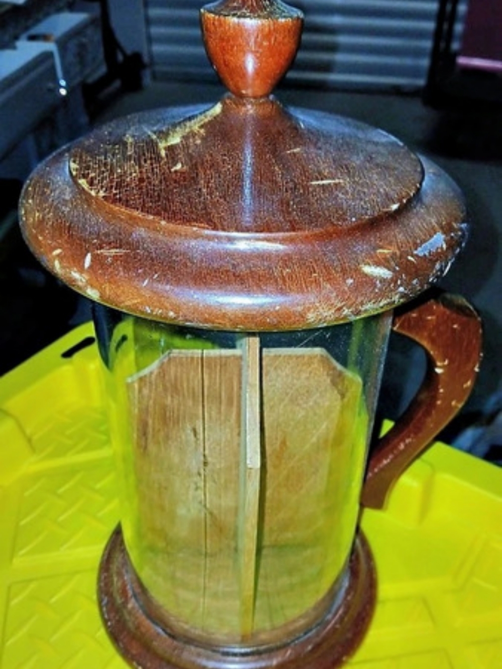 Vintage Wooden Tobacco Holder